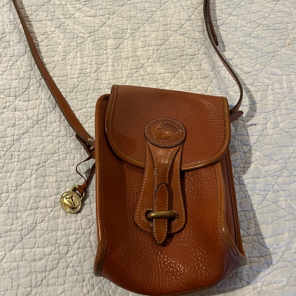 Dooney and Burkey All Weather Leather cross body bag
